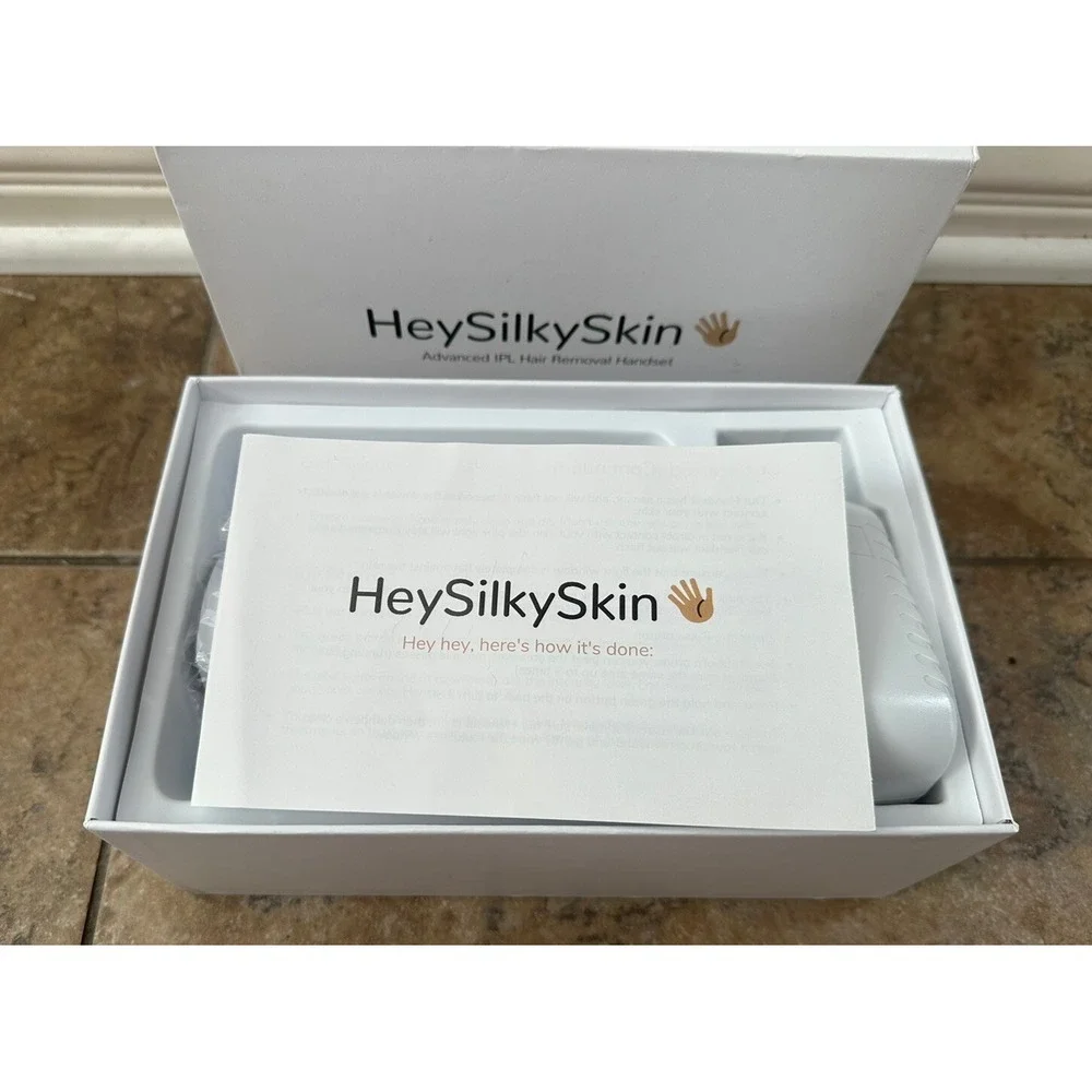 New in Open Box - HeySilkySkin Laser Hair Removal Handset Advanced IPL